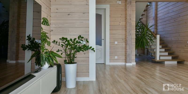 Дом из клееного бруса по проекту \"Корвет v3\" Фото 23